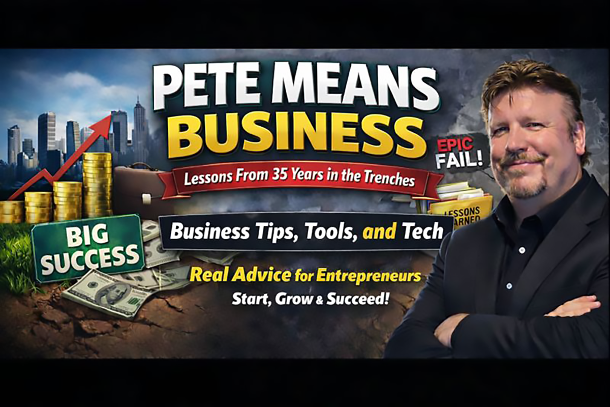 Pete Means Business